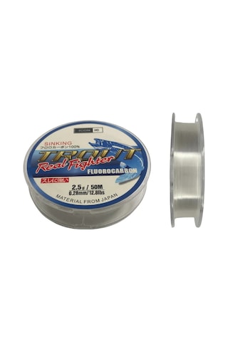 İcon-ic Trout 50 Mt Fluorocarbon Misina 0.40