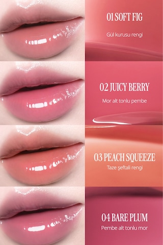 Clıo Glaze Lip Serum 02 Juicy Berry
