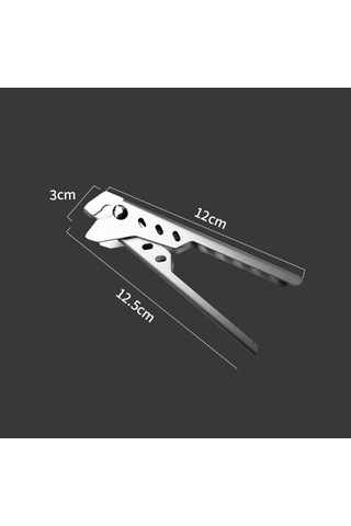 Monyee Alüminyum Tencere Tutucu - Isınmış Tabak, Kase, Tencere Taşınması İçin Kolay Kullanim Gümüş