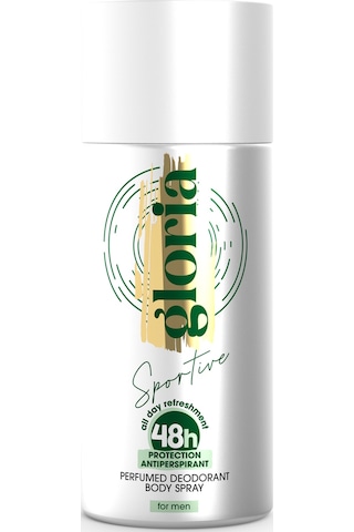 Gloria Perfume Sportive Antiperspirant 48h Erkek Deodorant 150 Ml