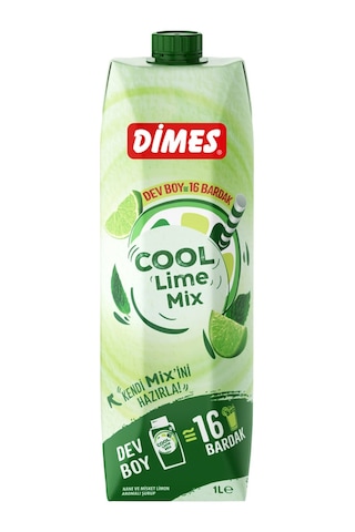 Dimes Cool Lime Özü 1 Lt 6 Lı
