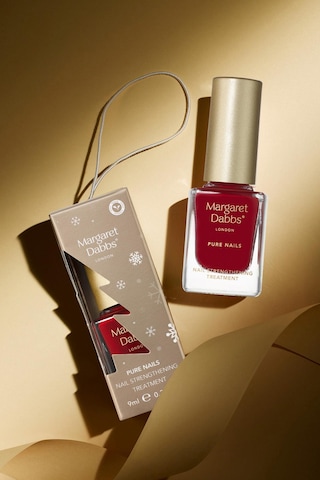 Pure Nail Strengthening Christmas Tree Bauble - The Belgravia - Yılbaşı Özel Tırnak Güçlendirici Kırmızı Oje 9ml