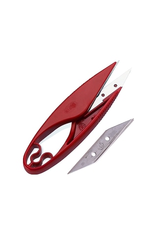 Plastik İplik Temizleme Makası (Yedek Bıçaklı) / PIN-1455