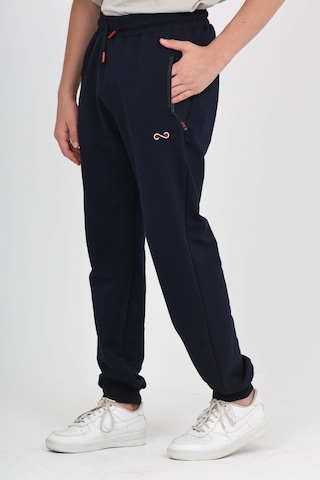 Toontoy Kids Toontoy Eerkek Çocuk Baskılı Beli Paçası Lastikli Cepli Basic Jogger Eşofman Altı - 2 İplik Lacivert