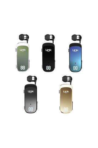 Linktech V81 Makaralı Titreşimli Bluetooth Kulaklık