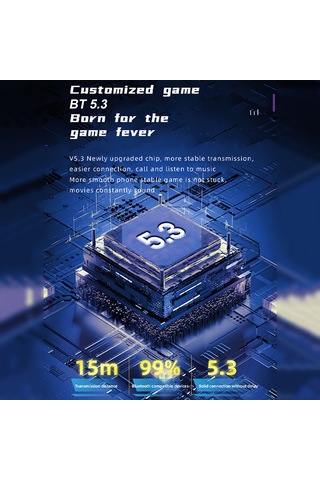 Teltree Pro70 Bluetooth 5.3 Kulaklıklar - Ipx4 Su Geçirmez, 3-4 Saat Çalma Süresi, Beyaz Tws