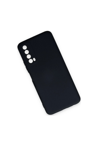 Gld-spt- Newface Huawei P Smart 2021 Kılıf Nano İçi Kadife Silikon - Lacivert