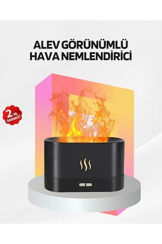 Ceylan Adam Alev Görünümlü Hava Nemlendirici Kumandalı Led Işıklı Aromatik Difüzör
