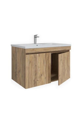 Teta Home Tokyo 80 Cm Mdf Banyo Lavabolu Alt Dolap Atlantik Çam Atlantik Çam