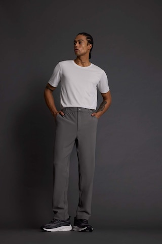 Defacto Defactofit Standart Fit Standart Paça Dokuma Sporcu Pantolon F2309ax25wngr83 Gri-gr83