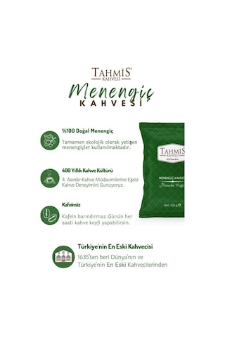 Tahmis Sütlü Menengiç Kahvesi Toz 10 x 100 G