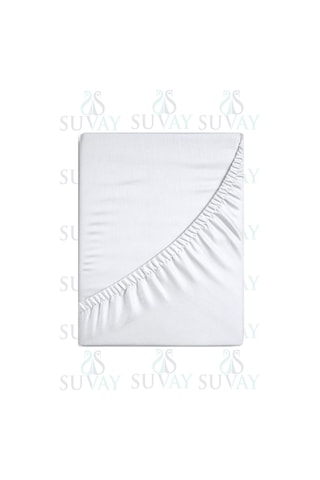 Beyaz Bebek Lastikli Çarşaf %100 Pamuklu Penye Park Yatak 60x120 - 70x110 - 70x120 - 70x130 - 70x140 - 80x130