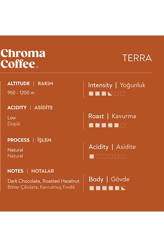 Chroma Coffee Terra Classic Series 10'lu