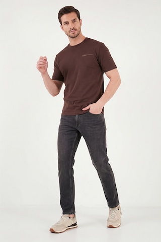 Buratti Pamuklu Comfort Fit Normal Bel Jeans Erkek Kot Pantolon 4412c88texas Siyah