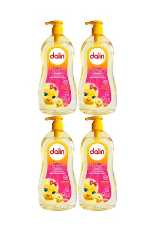Dalin Bebek Şampuanı 700ml Kolay Tarama Badem Özlü 4 Lü Set