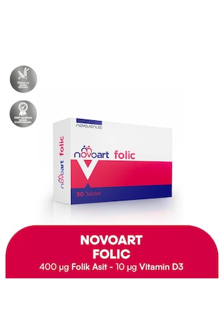 Novoart Folic 30 Tablet