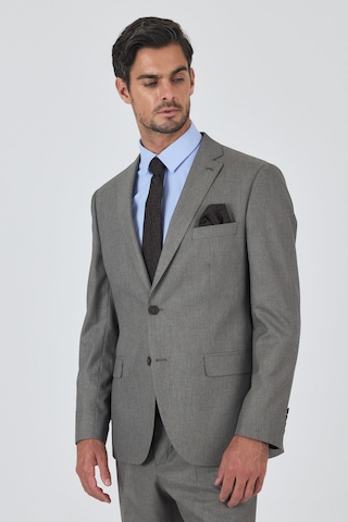İmza Bej Mono Yaka Esnek 6 Drop Comfort Fit Classic Takım Elbise 1001250152 Bej