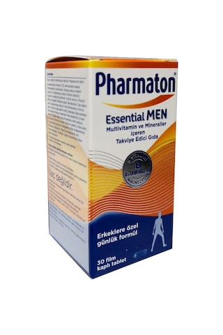 Pharmaton Essential Men 30 Film Kaplı Tablet 2 Adet