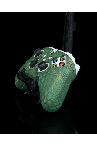 Xbox Series Kablosuz Oyun Kolu Ejderha Pulu Temalı Kılıf-33
