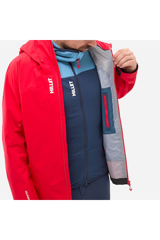 Millet Kamet Goretex Ceket Erkek Mıv10557 N0335 Kırmızı