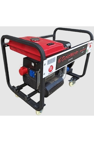 Goldmoto GM16TBJH Benzinli 14KVA Trifaze Marşlı Jeneratör