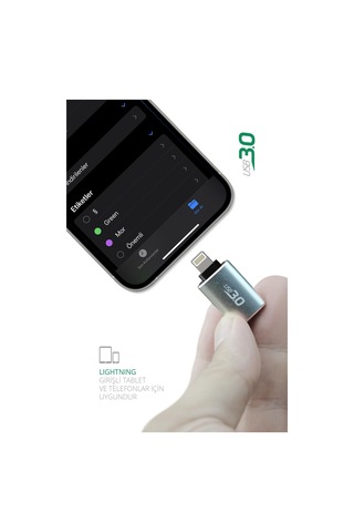 Powerway Lightning to USB 3.0 Çevirici