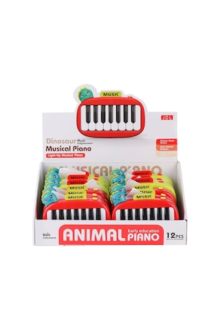 8898-1b Dinazor Işıklı Müzikal Baby Piano