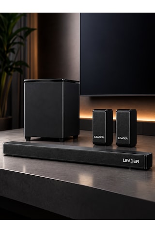 Leader Sb-41 5.1 Soundbar Ses Sistemi Bt / Usb / Optik / Arc / Aux
