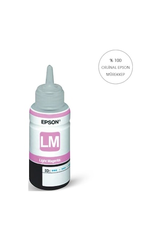 Light Kırmızı Epson L Serisi Uyumlu İçin Ve 6 Renkli 70 Ml. T6736 I Mürekkep