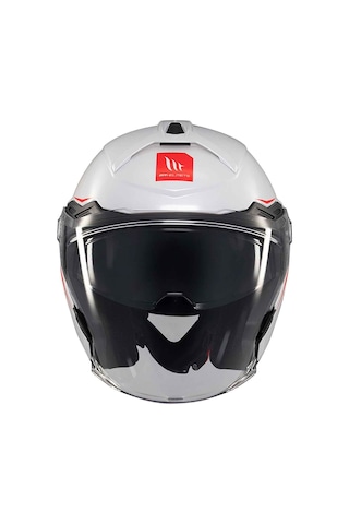 Mt Cosmo Sv Solid A0 Açık Kask Beyaz