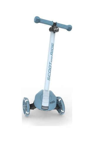 Scoot And Ride Highwaykick 3s Çocuk Scooterı, Steel - Led Tekerlekli, Katlanabilir Ve Ayarlanabilir