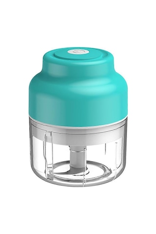 Mini Elektrikli Sarımsak Doğrayıcı Usb Kıyma Makinesi Sarımsak Ezme Makinesi Sağlam Dayanıklı Ezilmiş Zencefil Sebze Ezici Kitchenwareblue Siyah