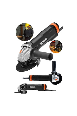 Steiner 4200 W Metal Şanzuman Bakır Sargı Avuç İçi Taşlama Siyah