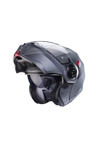 Caberg Duke Evo Çene Açılır Motosiklet Kaskı Mat Metalik Gri