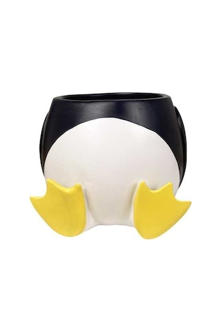 Pazly Yaratıcı Suntek Sukulent Saksısı Penguen Mini Bitki 10cmx9cm 10cmx9cm