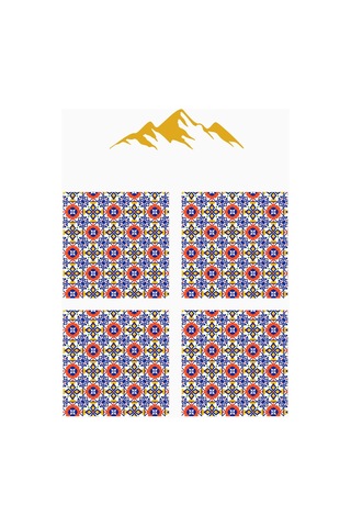 Dijital Baskılı Yumuşak Dokulu 4 Lü Kırlent Kılıfı Takımı 43x43 Cm Krl0066 Renkli