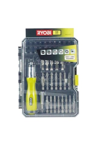 Ryobi Rak59Sd 59 Parça Cırcırlı Vidalama Seti
