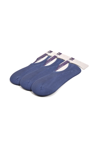 İndigo Unisex Çorap 24k005 3'lü Babet Çorap İndigo