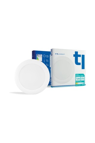 Redeem C18W Downlight, Titreşimsiz, Göz Konforu, 1608 Lümen, Soğuk Beyaz, 6500 Kelvin Beyaz