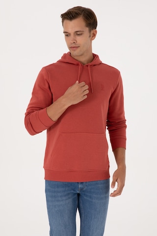 U.S. Polo Assn. Erkek Gül Kurusu Basic Sweatshirt 50313720-VR026