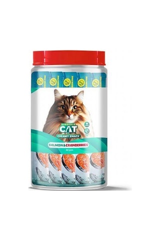 Eurogold Cat Somonlu Kızılcıklı Kedi Ödül Maması 30 x 15 G