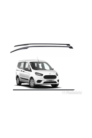 Ford Courier 2018 2019 2020 2021 Tavan Çıtası Port Bagaj Siyah