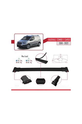 Vauxhall Combo E Cargo 2019-2022 Arası İle Uyumlu Fly Model Ara A