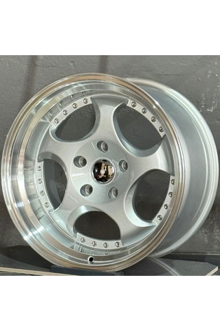 5 120 17 9.5 Et22 Ch72.6 Silver Lip Polish Chrome Rivets Emr-l2384