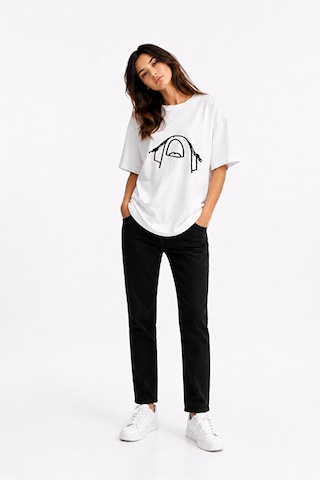 Nevermind Saç Yolma Temalı Çift Kombini Oversize Unisex Tişört Sevgili Tişö Beyaz