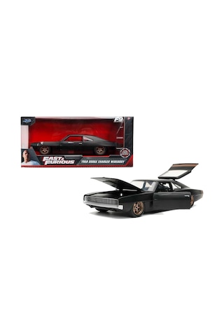 Jada 1/24 Fast And Furious 1968 Dodge Charger Metal Model Araba