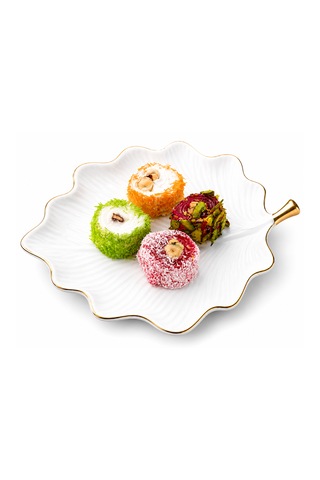 Beyaz Elmas Premium Lokum Fitil 350 Gr - Karışık Kuruyemişli Türk Lokumu - Fıstıklı Fındıklı Hediyelik Lokum