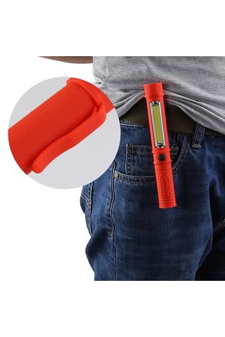 Mıknatıslı Çalışma Feneri Oto Kaporta Motor Tamirci Feneri Çok Renkli