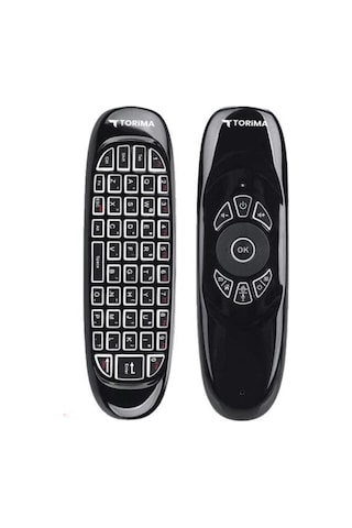 Torima K-02 2.4G Kablosuz Air Mouse ve Mini Klavyeli Uzaktan Kumanda