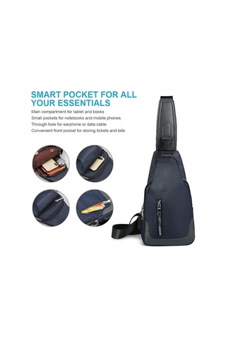 Erkek Göğüs Çantası, Su Geçirmez Eğlence Omuz Çantası, Göğüs Çantası